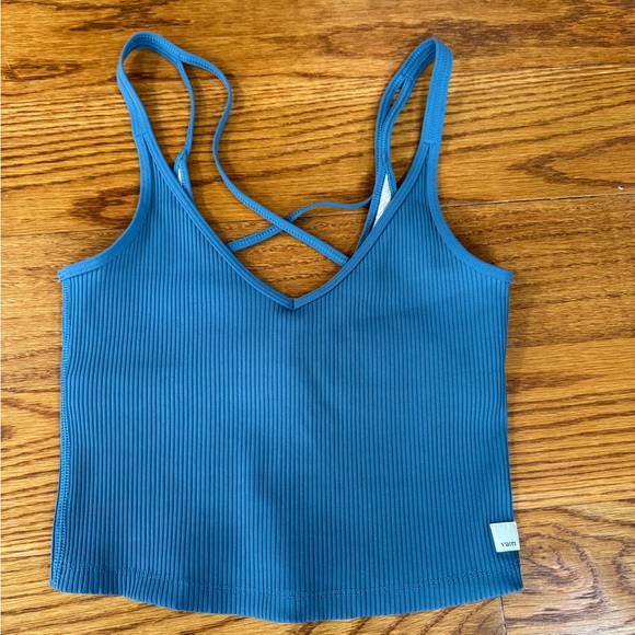 Vuori Ribbed Tank Top Size Small - Picture 1 of 4